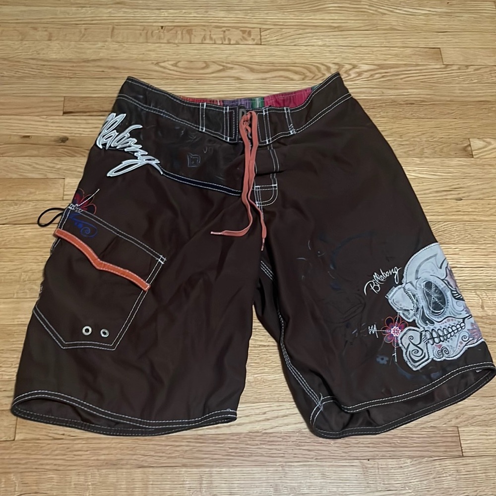Vintage billabong, Y2K swimming trunks